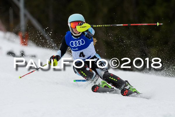 Bayerische Schülermeisterschaft Slalom 28.01.2018