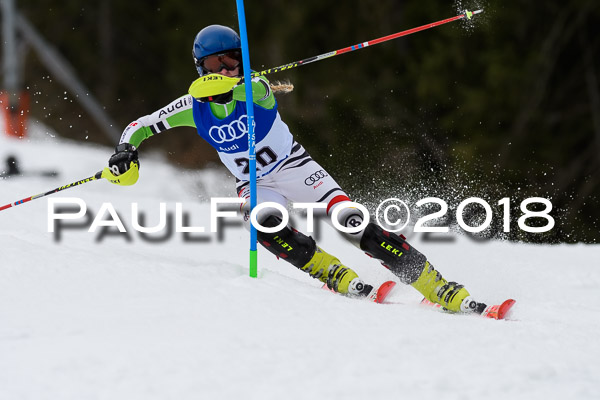 Bayerische Schülermeisterschaft Slalom 28.01.2018