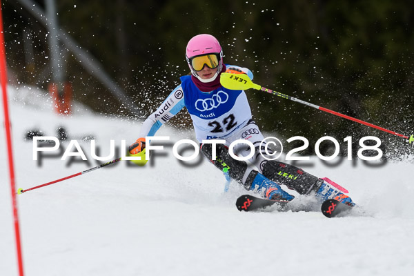 Bayerische Schülermeisterschaft Slalom 28.01.2018