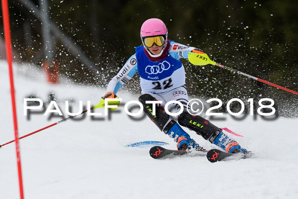 Bayerische Schülermeisterschaft Slalom 28.01.2018