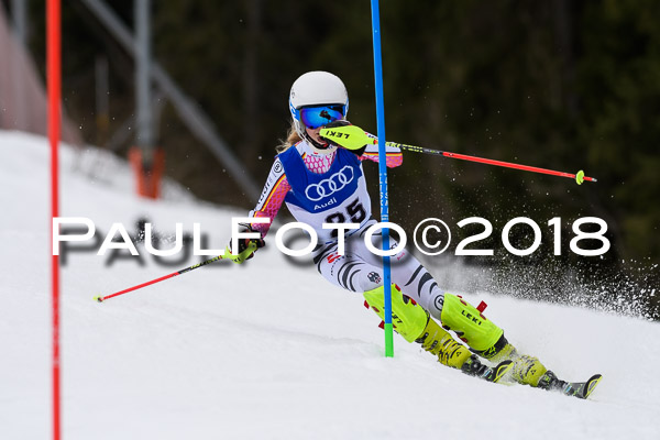 Bayerische Schülermeisterschaft Slalom 28.01.2018