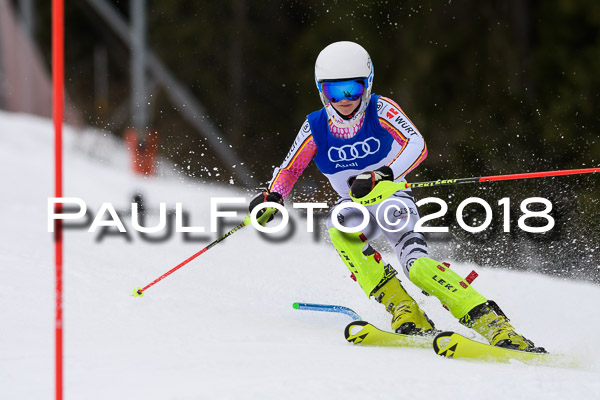 Bayerische Schülermeisterschaft Slalom 28.01.2018