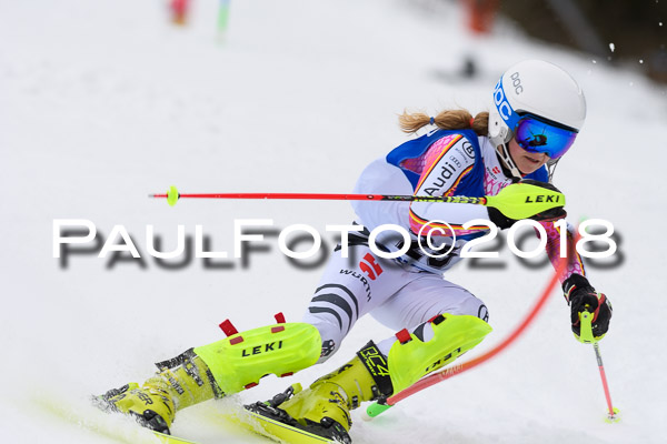 Bayerische Schülermeisterschaft Slalom 28.01.2018