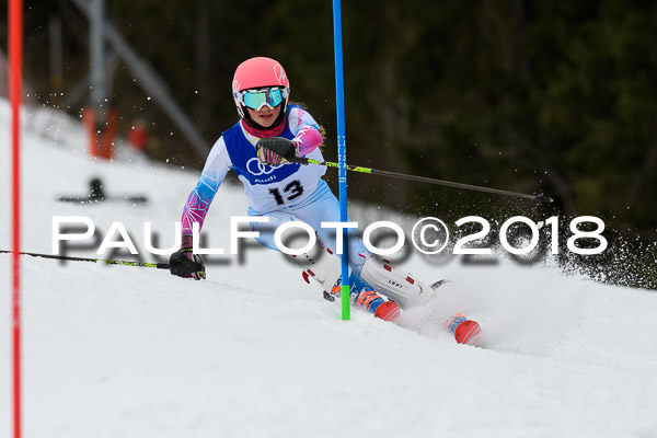 Bayerische Schülermeisterschaft Slalom 28.01.2018