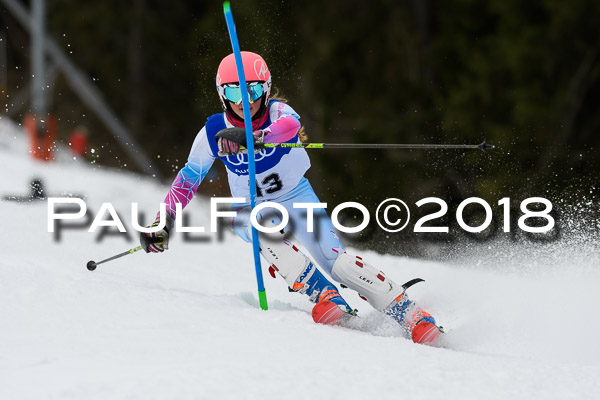 Bayerische Schülermeisterschaft Slalom 28.01.2018