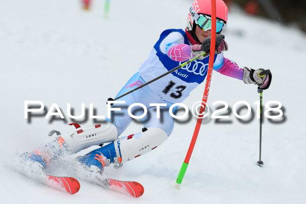 Bayerische Schülermeisterschaft Slalom 28.01.2018