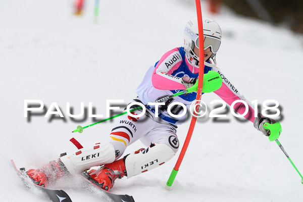 Bayerische Schülermeisterschaft Slalom 28.01.2018