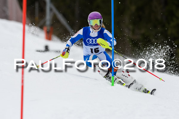 Bayerische Schülermeisterschaft Slalom 28.01.2018