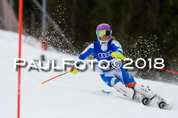 Bayerische Schülermeisterschaft Slalom 28.01.2018