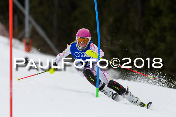 Bayerische Schülermeisterschaft Slalom 28.01.2018