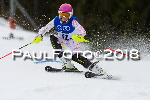 Bayerische Schülermeisterschaft Slalom 28.01.2018