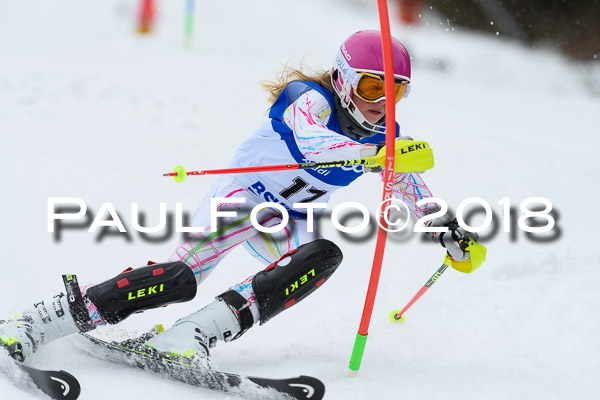 Bayerische Schülermeisterschaft Slalom 28.01.2018