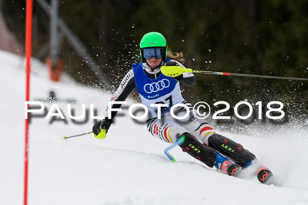 Bayerische Schülermeisterschaft Slalom 28.01.2018