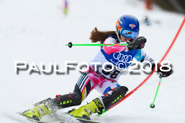 Bayerische Schülermeisterschaft Slalom 28.01.2018