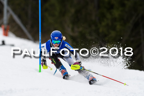 Bayerische Schülermeisterschaft Slalom 28.01.2018