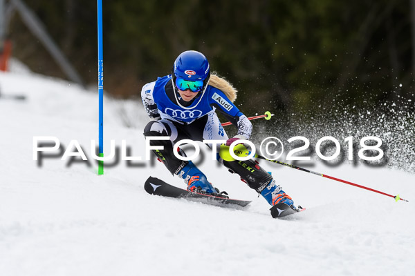 Bayerische Schülermeisterschaft Slalom 28.01.2018