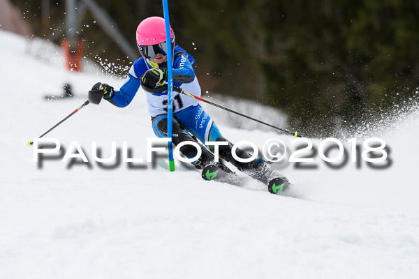 Bayerische Schülermeisterschaft Slalom 28.01.2018