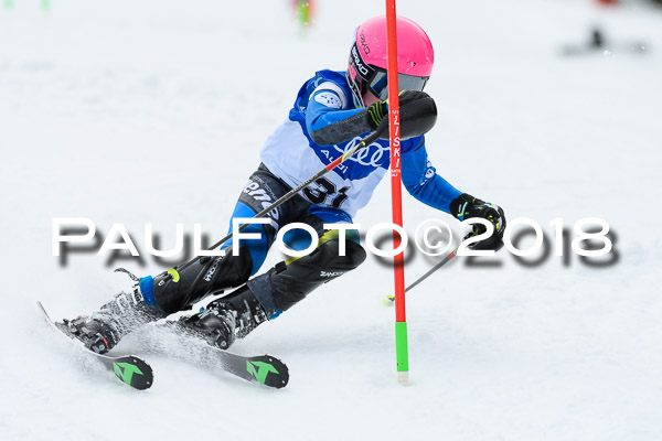 Bayerische Schülermeisterschaft Slalom 28.01.2018