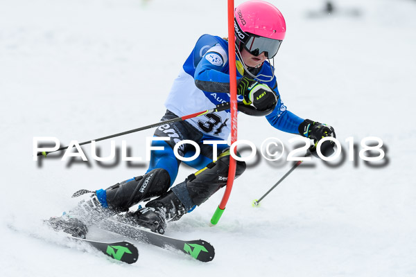 Bayerische Schülermeisterschaft Slalom 28.01.2018