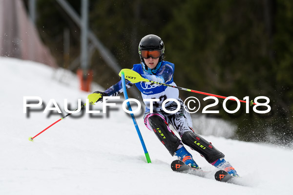 Bayerische Schülermeisterschaft Slalom 28.01.2018