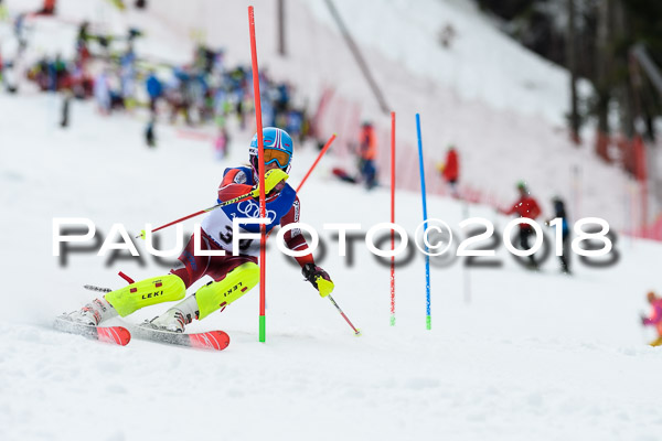 Bayerische Schülermeisterschaft Slalom 28.01.2018