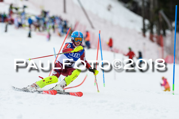 Bayerische Schülermeisterschaft Slalom 28.01.2018