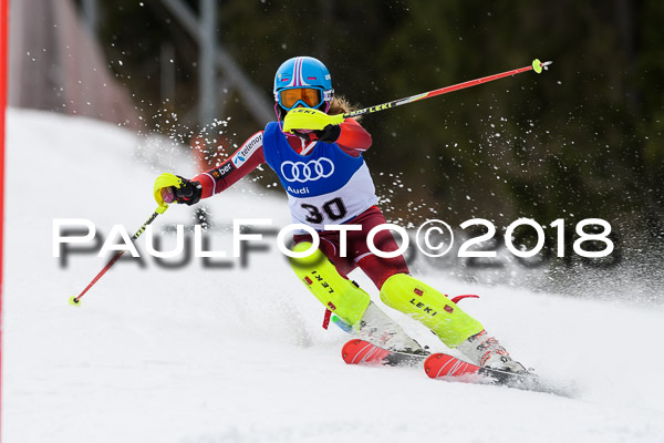 Bayerische Schülermeisterschaft Slalom 28.01.2018