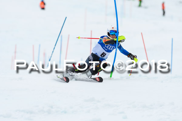 Bayerische Schülermeisterschaft Slalom 28.01.2018