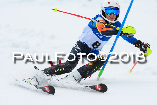 Bayerische Schülermeisterschaft Slalom 28.01.2018