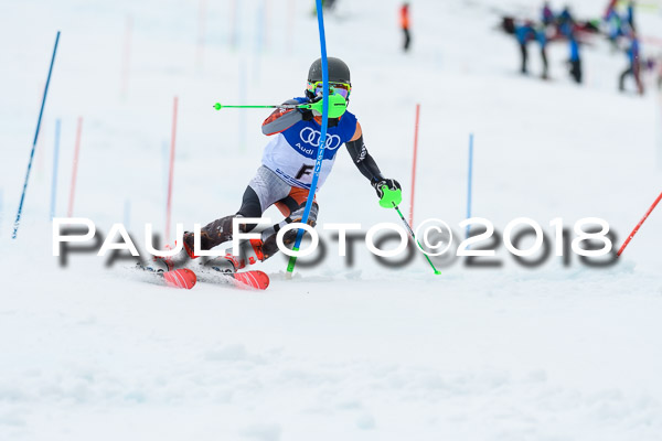 Bayerische Schülermeisterschaft Slalom 28.01.2018