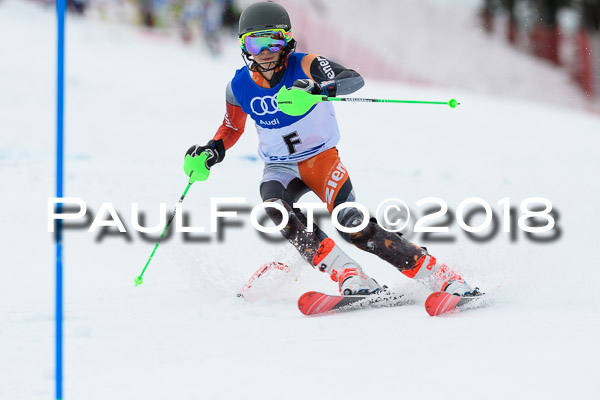 Bayerische Schülermeisterschaft Slalom 28.01.2018