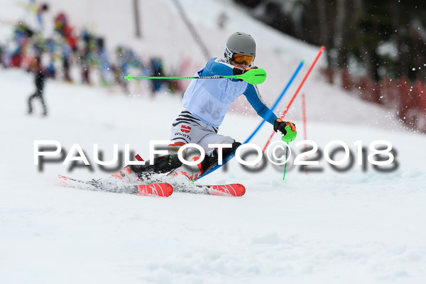 Bayerische Schülermeisterschaft Slalom 28.01.2018