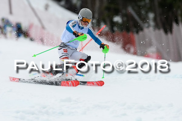 Bayerische Schülermeisterschaft Slalom 28.01.2018