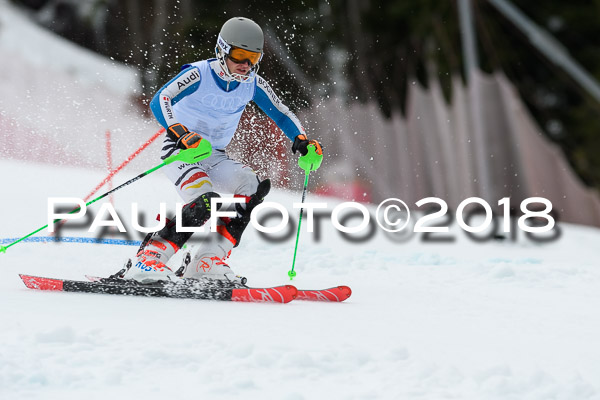 Bayerische Schülermeisterschaft Slalom 28.01.2018