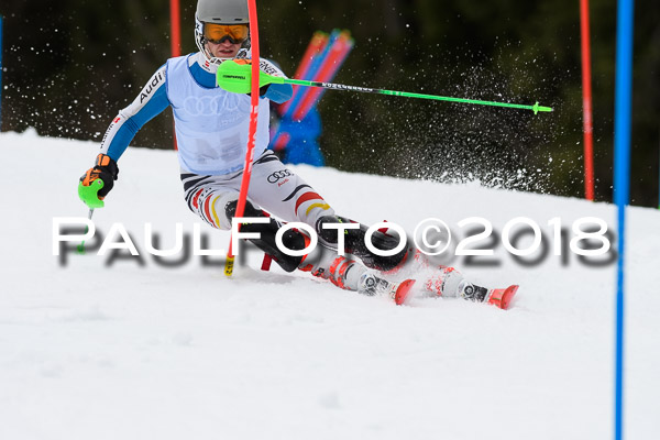 Bayerische Schülermeisterschaft Slalom 28.01.2018