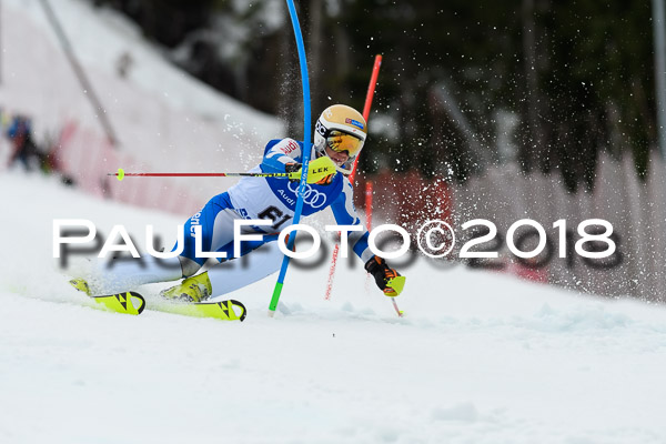 Bayerische Schülermeisterschaft Slalom 28.01.2018