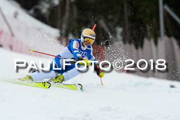 Bayerische Schülermeisterschaft Slalom 28.01.2018