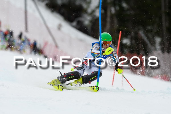 Bayerische Schülermeisterschaft Slalom 28.01.2018