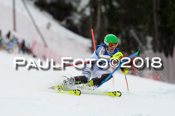 Bayerische Schülermeisterschaft Slalom 28.01.2018