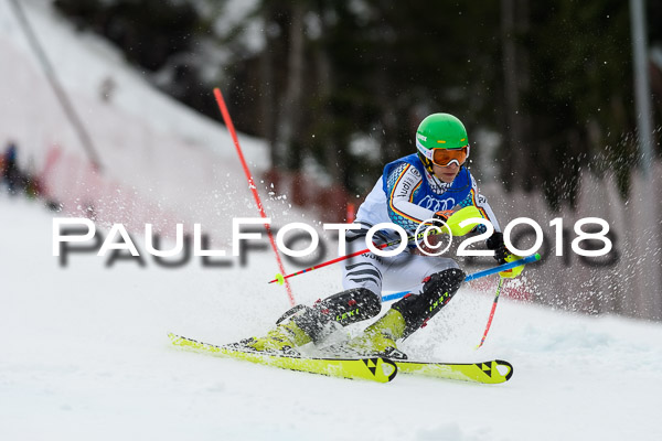 Bayerische Schülermeisterschaft Slalom 28.01.2018