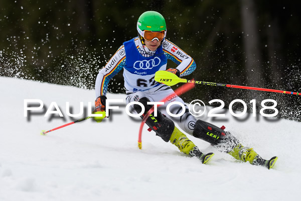 Bayerische Schülermeisterschaft Slalom 28.01.2018