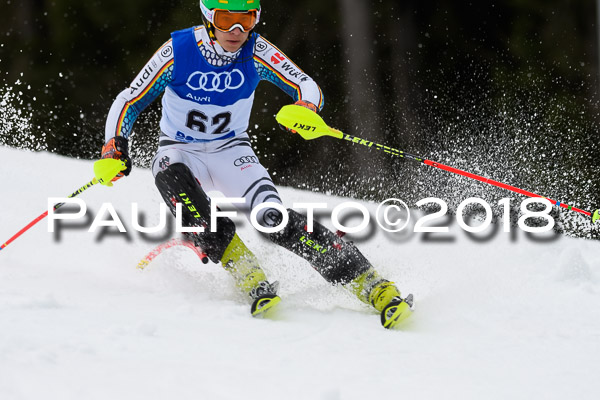 Bayerische Schülermeisterschaft Slalom 28.01.2018