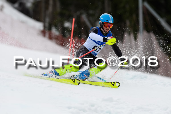 Bayerische Schülermeisterschaft Slalom 28.01.2018