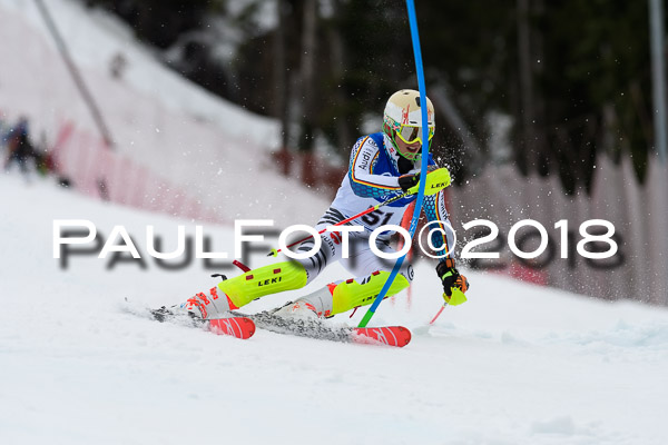 Bayerische Schülermeisterschaft Slalom 28.01.2018