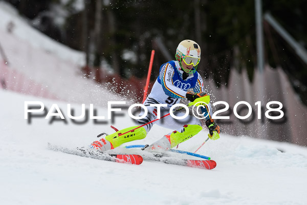 Bayerische Schülermeisterschaft Slalom 28.01.2018