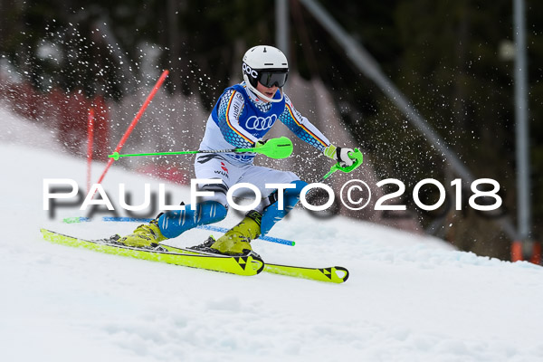 Bayerische Schülermeisterschaft Slalom 28.01.2018