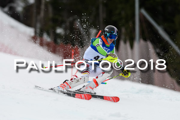 Bayerische Schülermeisterschaft Slalom 28.01.2018