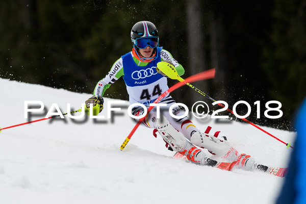 Bayerische Schülermeisterschaft Slalom 28.01.2018