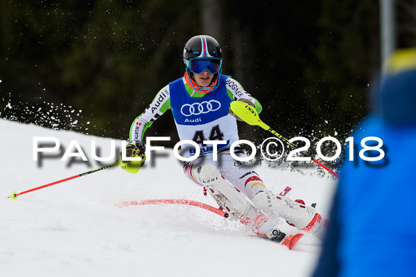 Bayerische Schülermeisterschaft Slalom 28.01.2018