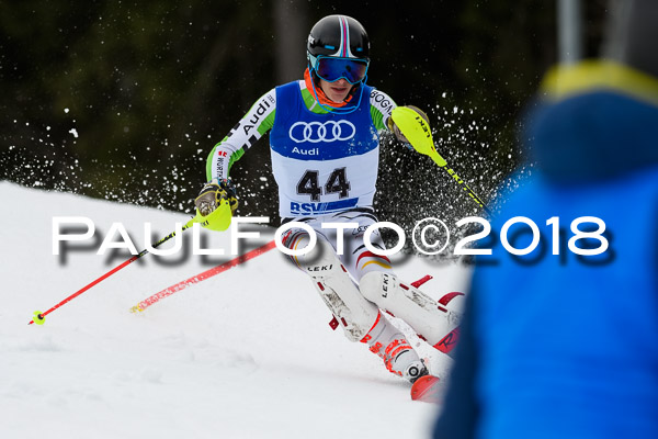 Bayerische Schülermeisterschaft Slalom 28.01.2018